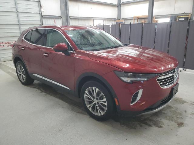 LRBAZLR47PD061672 - 2023 BUICK ENVISION PREFERRED წითელი ფოტო 4