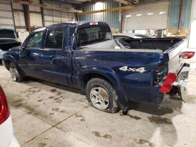 1D7HW48K95S176982 - 2005 DODGE DAKOTA QUAD SLT BLUE photo 2