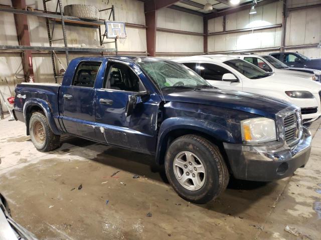 1D7HW48K95S176982 - 2005 DODGE DAKOTA QUAD SLT BLUE photo 4