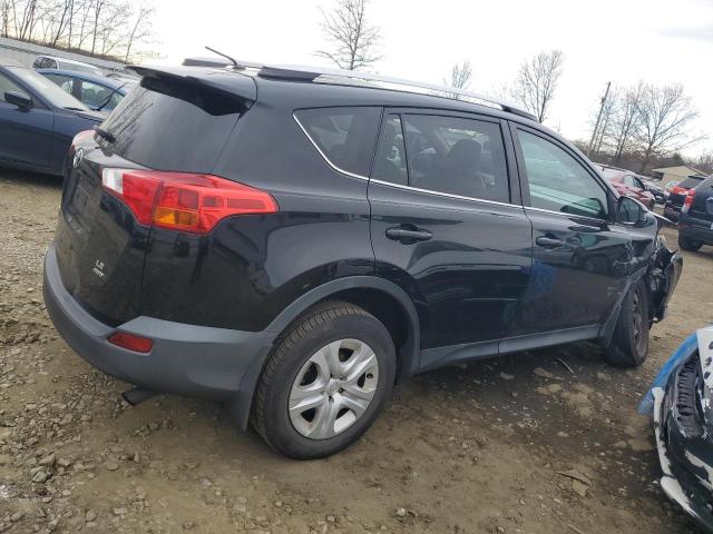 2T3BFREV3DW045645 - 2013 TOYOTA RAV4 LE BLACK photo 3