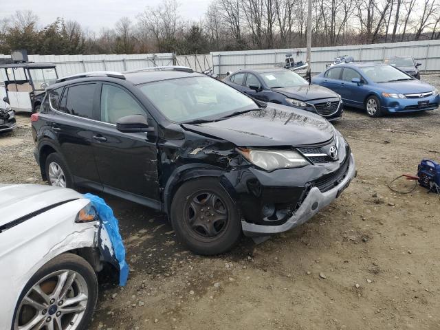 2T3BFREV3DW045645 - 2013 TOYOTA RAV4 LE BLACK photo 4