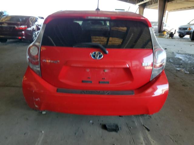 JTDKDTB38C1503425 - 2012 TOYOTA PRIUS C 红色 照片 6