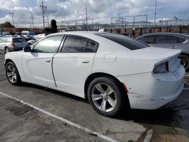 2C3CDXHG4GH246653 - 2016 DODGE CHARGER SXT WHITE photo 2