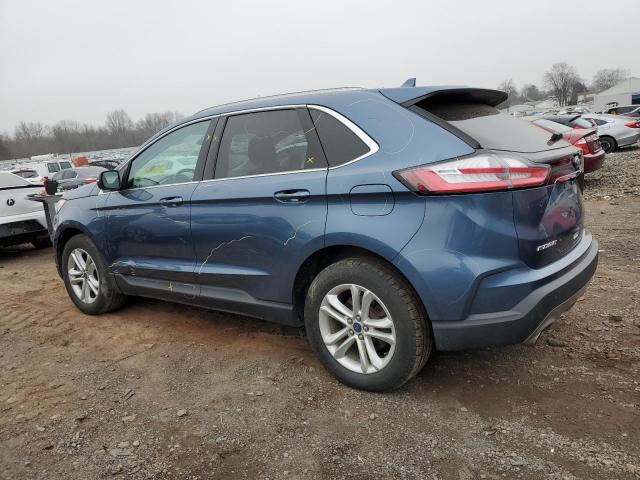 2FMPK4J9XKBC67236 - 2019 FORD EDGE SEL BLUE photo 2