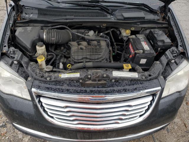 2C4RC1BG0CR363536 - 2012 CHRYSLER TOWN & COU TOURING გრაფიტი ფოტო 12