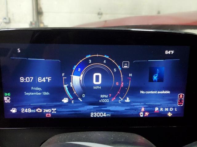 1GNEVGKS4RJ160959 - 2024 CHEVROLET TRAVERSE LT RED photo 9