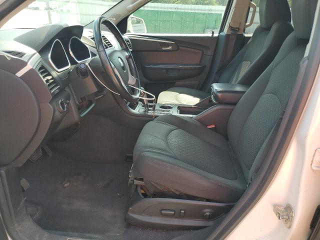 1GNKRGED3CJ327839 - 2012 CHEVROLET TRAVERSE LT 白色 照片 7