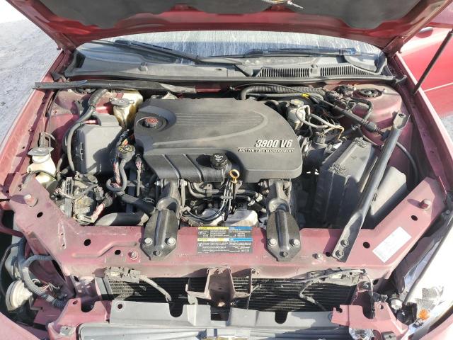 2G1WU58R979225332 - 2007 CHEVROLET IMPALA LTZ RED photo 11