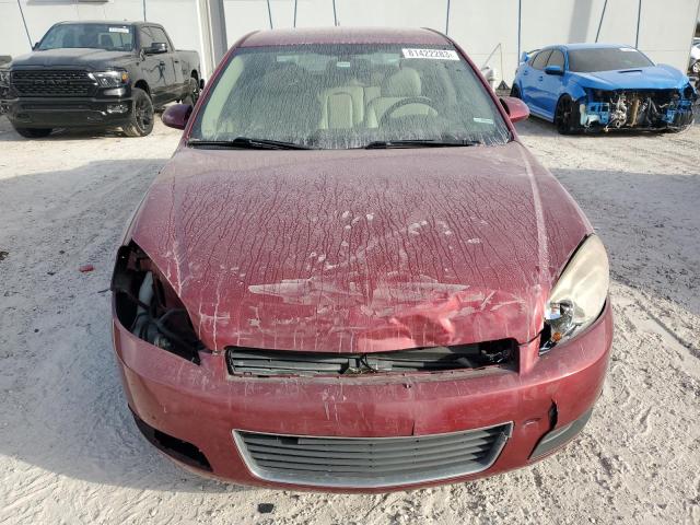 2G1WU58R979225332 - 2007 CHEVROLET IMPALA LTZ RED photo 5