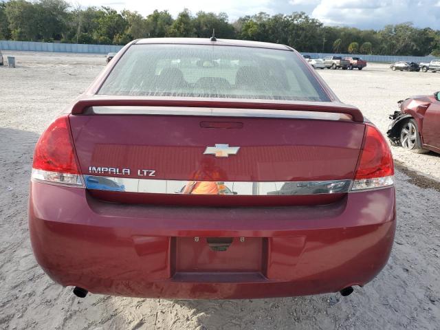 2G1WU58R979225332 - 2007 CHEVROLET IMPALA LTZ RED photo 6