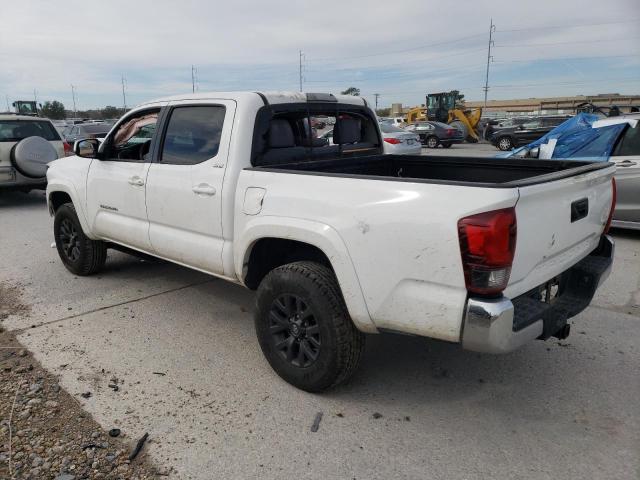 5TFAZ5CN0LX094424 - 2020 TOYOTA TACOMA DOUBLE CAB WHITE photo 2