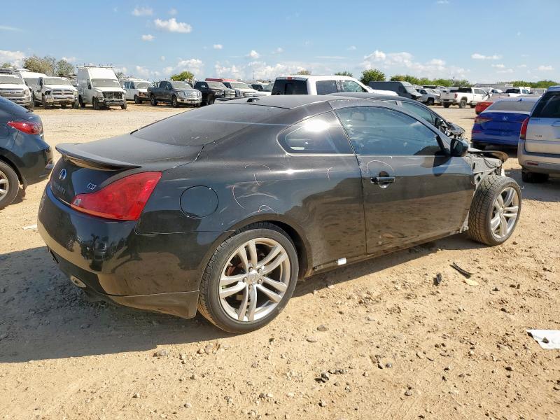 JNKCV64E69M603529 - 2009 INFINITI G37 BASE BLACK photo 3