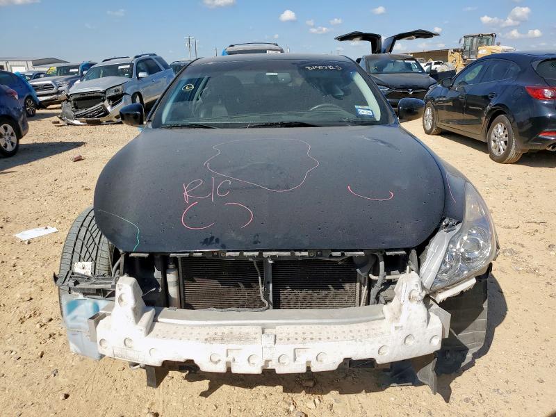 JNKCV64E69M603529 - 2009 INFINITI G37 BASE BLACK photo 5