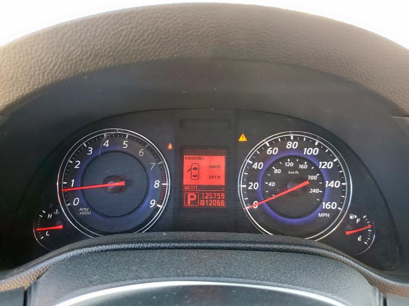 JNKCV64E69M603529 - 2009 INFINITI G37 BASE BLACK photo 9