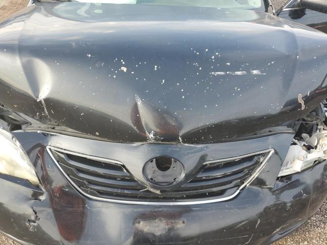 4T1BE46K97U525115 - 2007 TOYOTA CAMRY CE შავი ფოტო 11