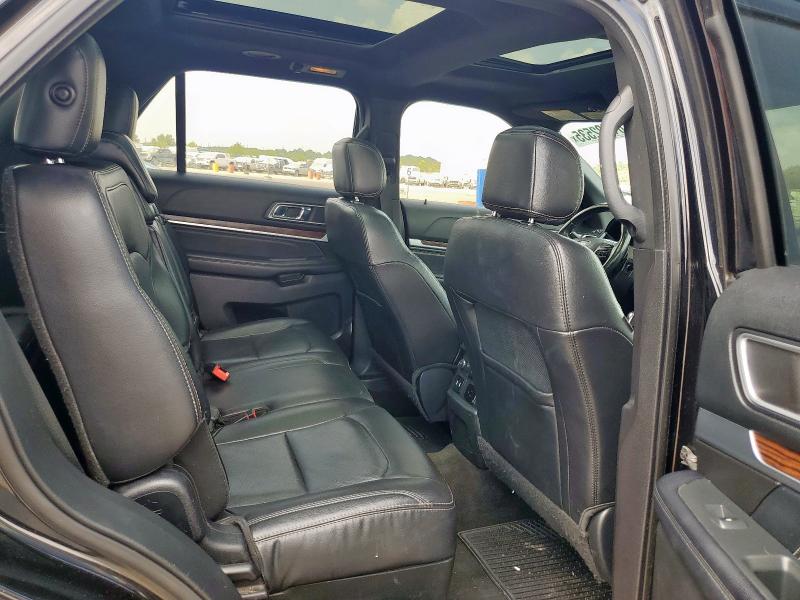 1FM5K7F83HGC32645 - 2017 FORD EXPLORER LIMITED BLACK photo 11