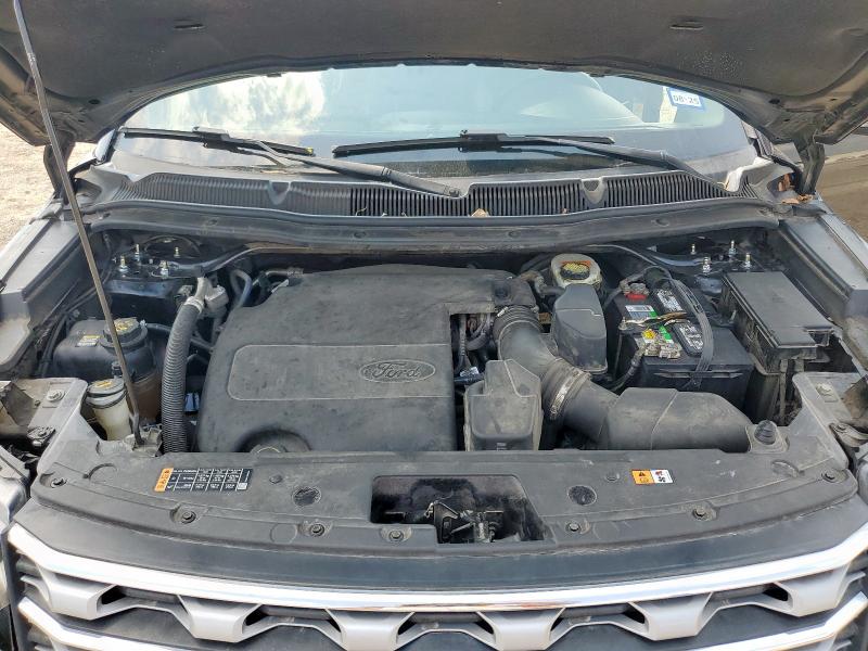 1FM5K7F83HGC32645 - 2017 FORD EXPLORER LIMITED BLACK photo 12