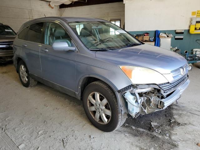 5J6RE48778L038542 - 2008 HONDA CR-V EXL BLUE photo 4
