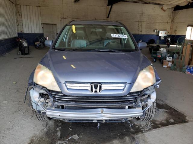 5J6RE48778L038542 - 2008 HONDA CR-V EXL BLUE photo 5