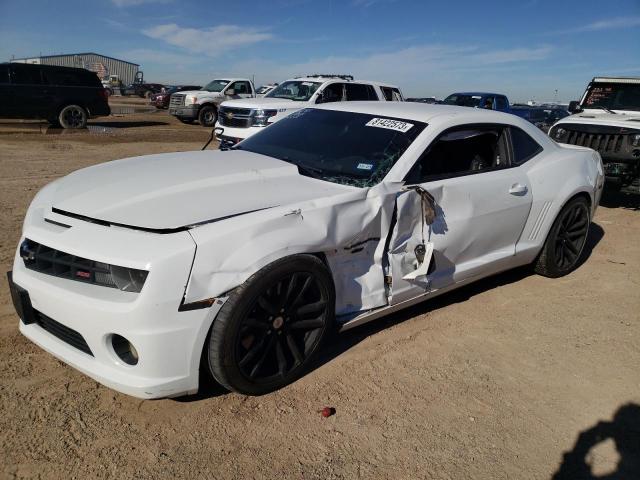 2G1FK1EJ5A9130383 - 2010 CHEVROLET CAMARO SS WHITE photo 1