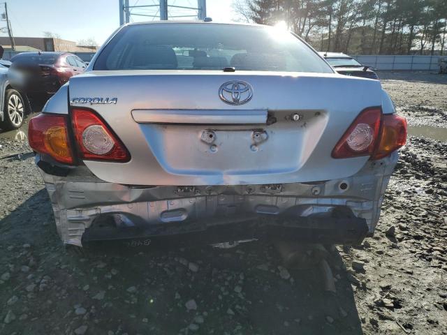 1NXBU4EE4AZ375050 - 2010 TOYOTA COROLLA BASE SILVER photo 6