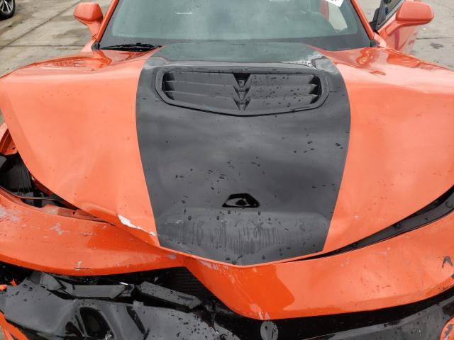 1G1FF1R79K0124133 - 2019 CHEVROLET CAMARO SS ORANGE photo 11