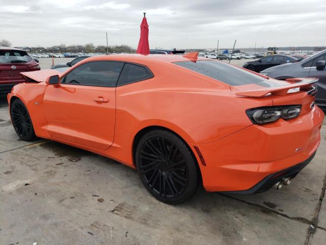 1G1FF1R79K0124133 - 2019 CHEVROLET CAMARO SS ORANGE photo 2