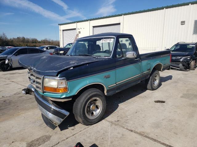 1FTEF15N6RNA81553 - 1994 FORD F150 GREEN photo 1