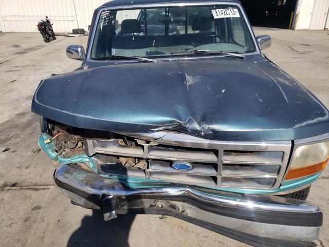 1FTEF15N6RNA81553 - 1994 FORD F150 GREEN photo 11