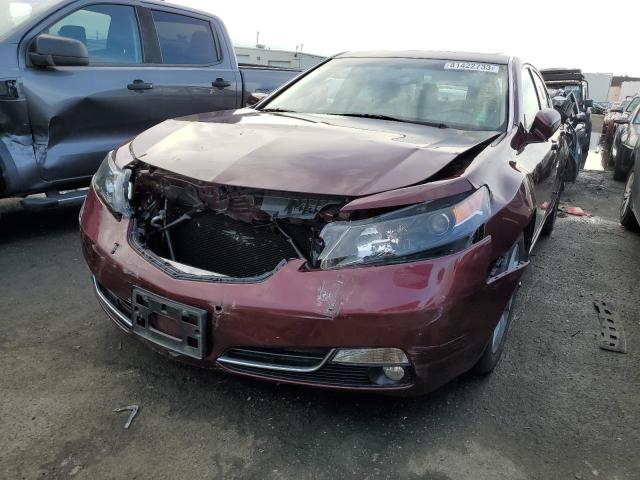 19UUA8F59CA031716 - 2012 ACURA TL BURGUNDY photo 1