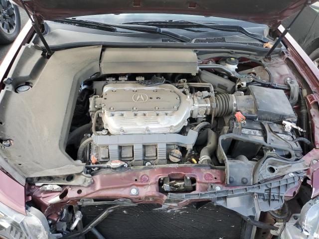 19UUA8F59CA031716 - 2012 ACURA TL BURGUNDY photo 11