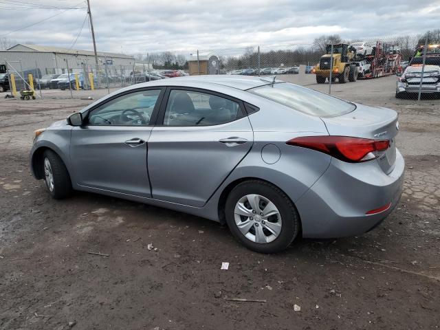 5NPDH4AE5GH732357 - 2016 HYUNDAI ELANTRA SE SILVER photo 2