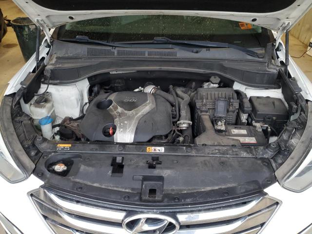 5XYZUDLA3EG214831 - 2014 HYUNDAI SANTA FE SPORT WHITE photo 12