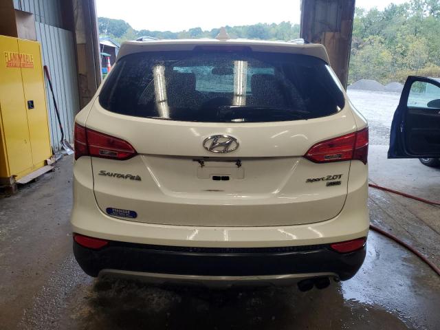 5XYZUDLA3EG214831 - 2014 HYUNDAI SANTA FE SPORT WHITE photo 6