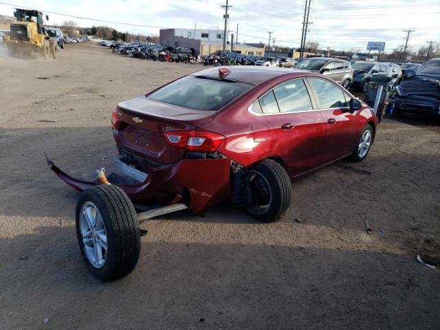 1G1BE5SM2G7232651 - 2016 CHEVROLET CRUZE LT RED photo 3