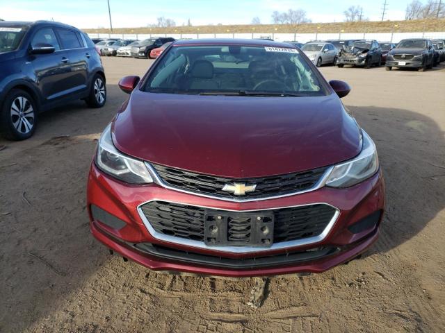 1G1BE5SM2G7232651 - 2016 CHEVROLET CRUZE LT RED photo 5