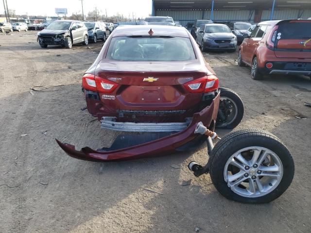 1G1BE5SM2G7232651 - 2016 CHEVROLET CRUZE LT RED photo 6