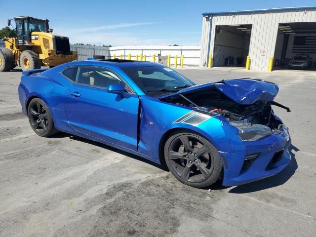 1G1FH1R7XJ0142312 - 2018 CHEVROLET CAMARO SS 蓝色 照片 4