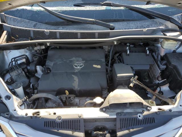 5TDYK3DC3GS765844 - 2016 TOYOTA SIENNA XLE ვერცხლისფერი ფოტო 12