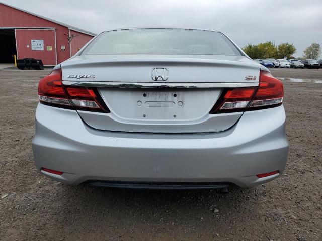 2HGFB2F42DH107581 - 2013 HONDA CIVIC LX SILVER photo 6