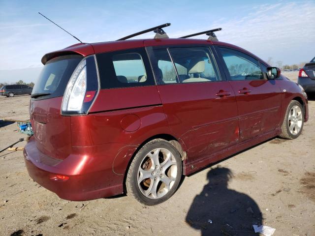 JM1CR293680303016 - 2008 MAZDA 5 RED photo 3