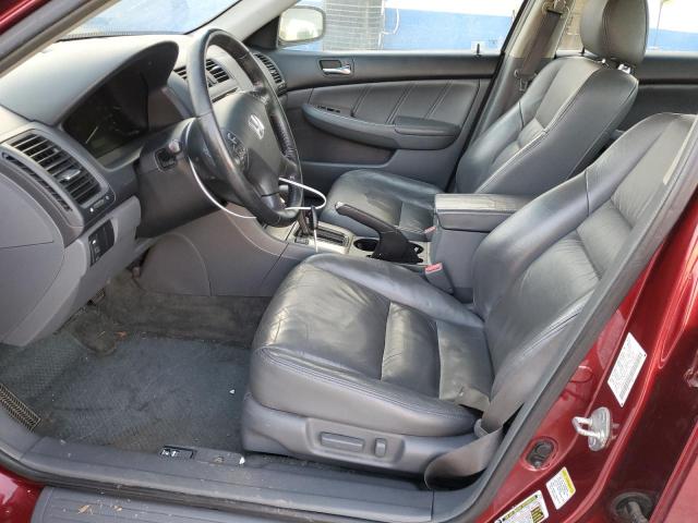 1HGCM56876A009066 - 2006 HONDA ACCORD EX BURGUNDY photo 7