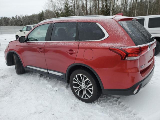 JA4AZ2A33JZ600310 - 2018 MITSUBISHI OUTLANDER ES RED photo 2