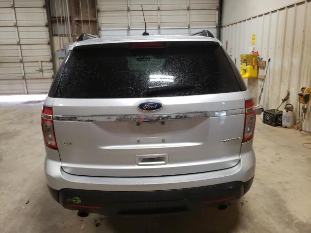 1FM5K7D86FGA26624 - 2015 FORD EXPLORER XLT SILVER photo 6