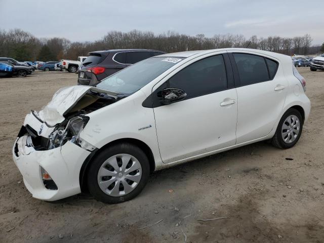 JTDKDTB34E1085691 - 2014 TOYOTA PRIUS C WHITE photo 1