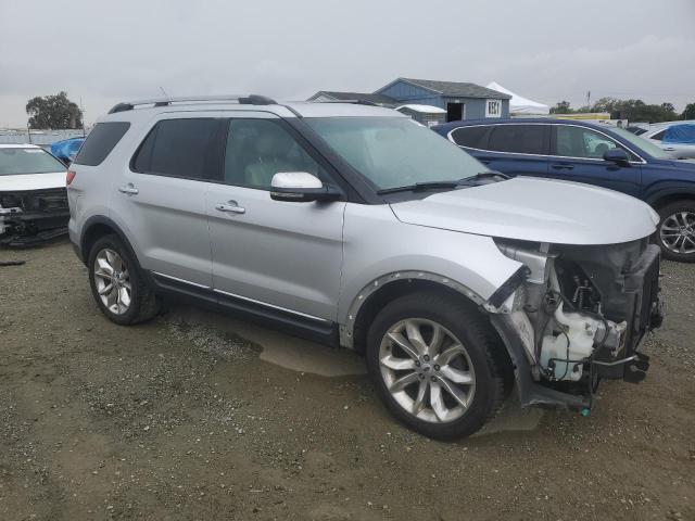 1FMHK8F87CGA95253 - 2012 FORD EXPLORER LIMITED Gümüş foto 4