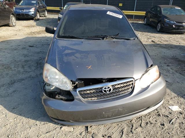 1NXBR32E37Z908353 - 2007 TOYOTA COROLLA CE GRAY photo 5