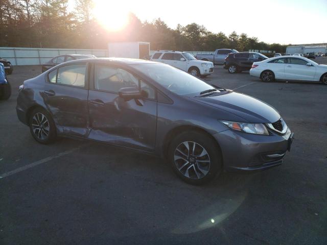 2HGFB2F85FH503686 - 2015 HONDA CIVIC EX GRAY photo 4