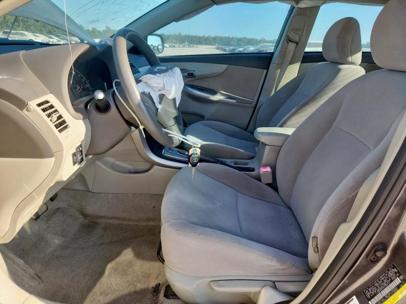 JTDBU4EE3AJ068121 - 2010 TOYOTA COROLLA BASE رمادي صورة 7