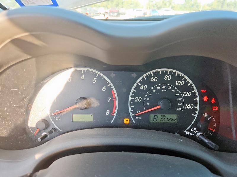 JTDBU4EE3AJ068121 - 2010 TOYOTA COROLLA BASE رمادي صورة 9